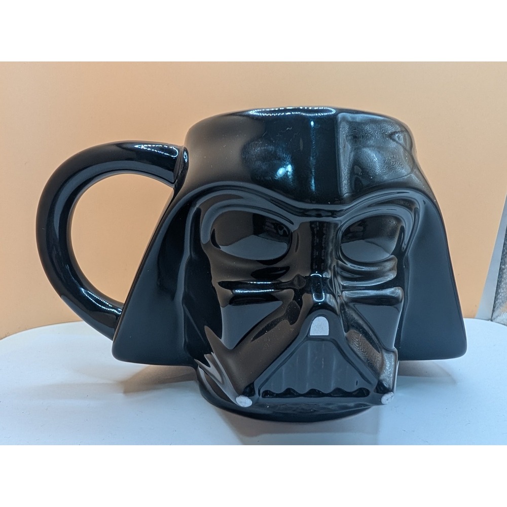 Star Wars Darth Vader 3D Sculpted Ceramic Mug Bioworld Black Helmet Coffee Cup